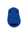 Wireless optical mouse LOGITECH M330 Silent Plus, Blue, USB - nr 58