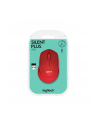 Wireless optical mouse LOGITECH M330 Silent Plus, Red, USB - nr 12