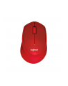 Wireless optical mouse LOGITECH M330 Silent Plus, Red, USB - nr 23