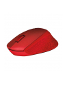 Wireless optical mouse LOGITECH M330 Silent Plus, Red, USB - nr 3