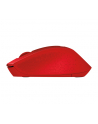 Wireless optical mouse LOGITECH M330 Silent Plus, Red, USB - nr 50