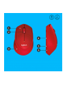 Wireless optical mouse LOGITECH M330 Silent Plus, Red, USB - nr 56