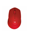 Wireless optical mouse LOGITECH M330 Silent Plus, Red, USB - nr 6