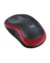 Wireless optical mouse LOGITECH M185, Red, USB - nr 14