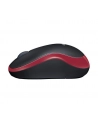Wireless optical mouse LOGITECH M185, Red, USB - nr 54