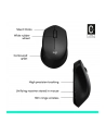 Wireless optical mouse LOGITECH M330 Silent Plus, Black, USB - nr 39