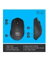 Wireless optical mouse LOGITECH M330 Silent Plus, Black, USB - nr 68