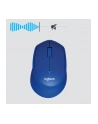 Wireless optical mouse LOGITECH M330 Silent Plus, Blue, USB - nr 103