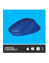 Wireless optical mouse LOGITECH M330 Silent Plus, Blue, USB - nr 108
