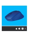 Wireless optical mouse LOGITECH M330 Silent Plus, Blue, USB - nr 28