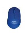 Wireless optical mouse LOGITECH M330 Silent Plus, Blue, USB - nr 30
