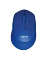 Wireless optical mouse LOGITECH M330 Silent Plus, Blue, USB - nr 59