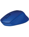 Wireless optical mouse LOGITECH M330 Silent Plus, Blue, USB - nr 63