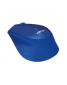 Wireless optical mouse LOGITECH M330 Silent Plus, Blue, USB - nr 80