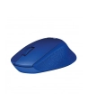 Wireless optical mouse LOGITECH M330 Silent Plus, Blue, USB - nr 84