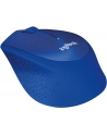 Wireless optical mouse LOGITECH M330 Silent Plus, Blue, USB - nr 94