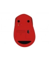 Wireless optical mouse LOGITECH M330 Silent Plus, Red, USB - nr 1