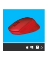 Wireless optical mouse LOGITECH M330 Silent Plus, Red, USB - nr 21