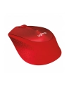 Wireless optical mouse LOGITECH M330 Silent Plus, Red, USB - nr 37