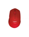 Wireless optical mouse LOGITECH M330 Silent Plus, Red, USB - nr 3