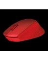 Wireless optical mouse LOGITECH M330 Silent Plus, Red, USB - nr 57