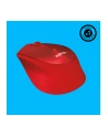 Wireless optical mouse LOGITECH M330 Silent Plus, Red, USB - nr 9