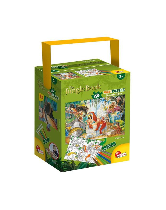 lisciani giochi Puzzle 48el Maxi 70x50 Jungle Book 59027 główny