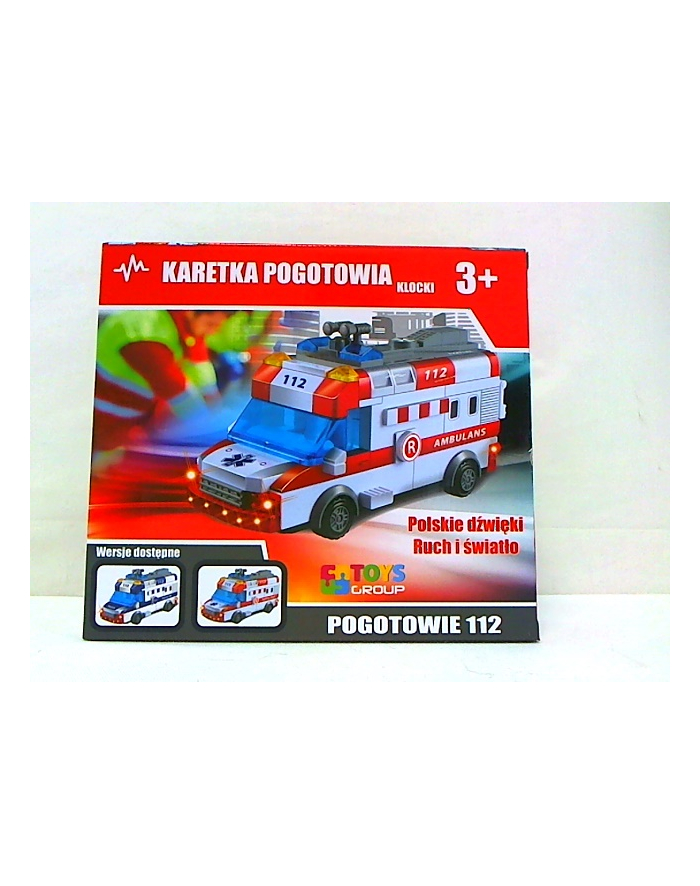 toysgroup Klocki karetka j.polski św/dźw TG404593 główny