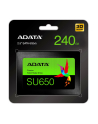adata Dysk SSD Ultimate SU650 240G 2.5 S3 3D TLC Retail - nr 12