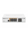MikroTik Switch CRS112-8P-4S-IN, POE switch, RouterOS L5 - nr 1