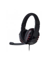 Gembird Gaming headset with volume control, glossy black - nr 22