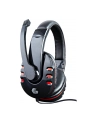 Gembird Gaming headset with volume control, glossy black - nr 30