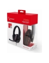 Gembird Gaming headset with volume control, glossy black - nr 40