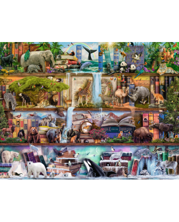 ravensburger Puzzle 2000el Królestwo dzikich zwierząt 166527