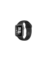 apple Watch Nike+ Series 3 GPS, 38mm koperta z aluminium w kolorze gwiezdnej szarości z paskiem sportowym Nike w kolorze antracytu/czarnym - nr 1