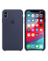 apple Etui silikonowe iPhone XS Max - nocny błękit - nr 17