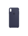apple Etui silikonowe iPhone XS Max - nocny błękit - nr 23