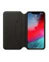apple Skórzane etui folio iPhone XS Max - czarne - nr 2