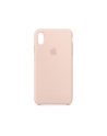 apple Etui silikonowe iPhone XS Max - piaskowy róż - nr 18