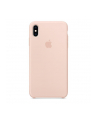 apple Etui silikonowe iPhone XS Max - piaskowy róż - nr 7