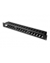 digitus Organizator kablowy 19 cali 1U dukt W/40xG/70 czarny (RAL 9005) - nr 33