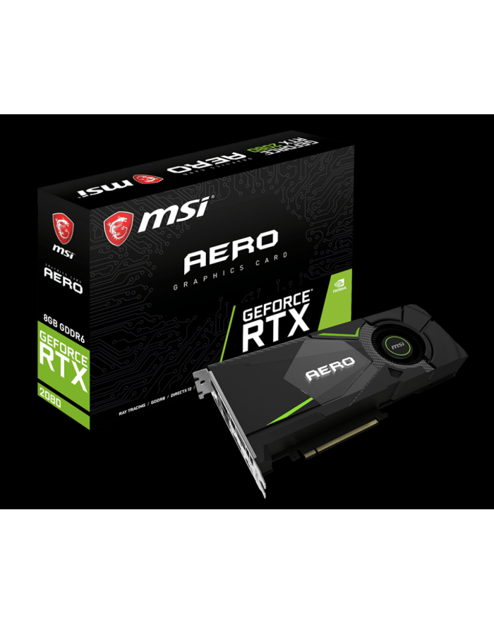 msi Karta graficzna RTX 2080 AERO 8GB 256bit GDDR6        / główny