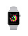 apple Watch Series 3 GPS, 42mm koperta z aluminium w kolorze srebrnym z paskiem sportowym w kolorze białym - nr 5