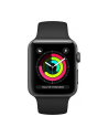apple Watch Series 3 GPS, 42mm koperta z aluminium w kolorze gwiezdnej szarości z paskiem sportowym w kolorze czarnym - nr 5