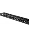 digitus Organizator kablowy 19 cali 1U dukt W/40xG/70 czarny (RAL 9005) - nr 5