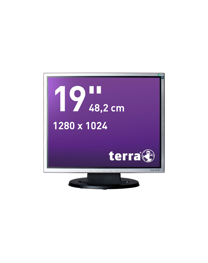 Monitor TERRA LED 1940 srebrno/czarny DVI GREENLINE PLUS główny