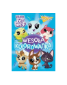 Książ. Wesoła kolorowanka z naklejkami  Littlest Pet Shop Egmont - nr 1