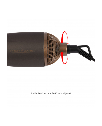 profi cook Suszarko-lokówka PC-HAS 3011 800W brązowa