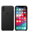 apple Etui skórzane iPhone XS - czarne - nr 17