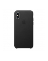 apple Etui skórzane iPhone XS - czarne - nr 1